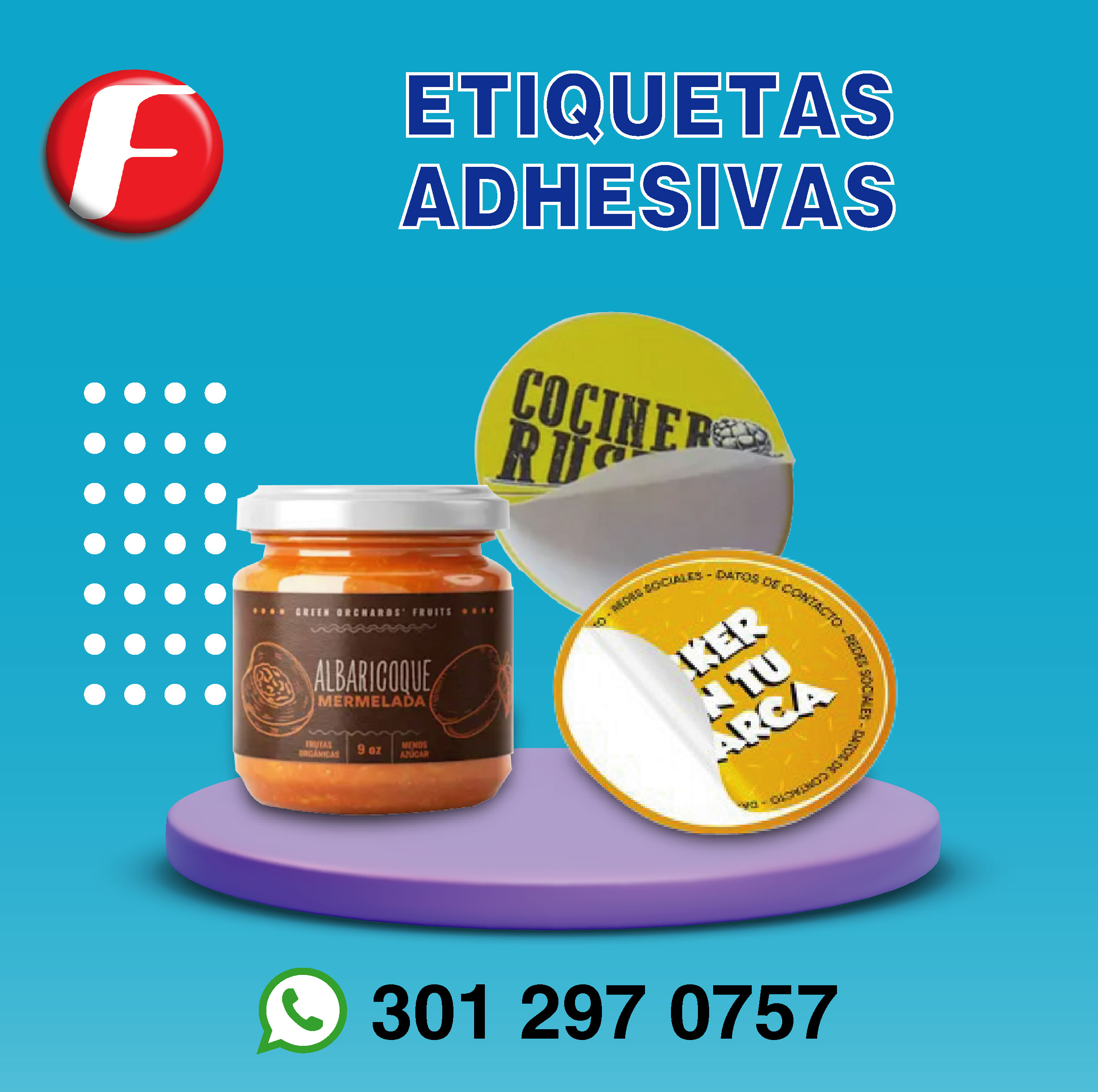 Etiquetas y stickers Cali